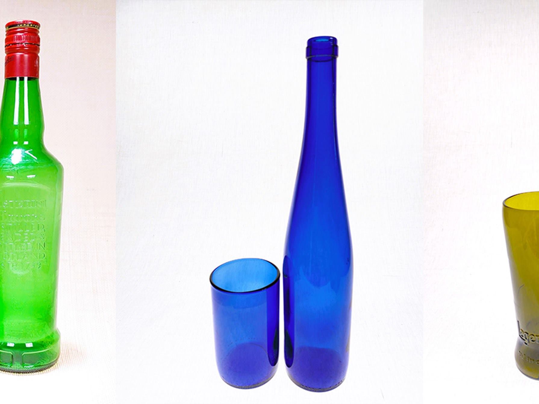 Resistente al lavavajillas, incluso mas resistente que muchos vasos fabricados como tal, por el carácter industrial de las botellas